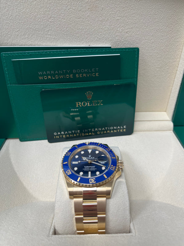 Rolex Submariner 126613lb Two-Tone Blue 41mm – Zeidman's