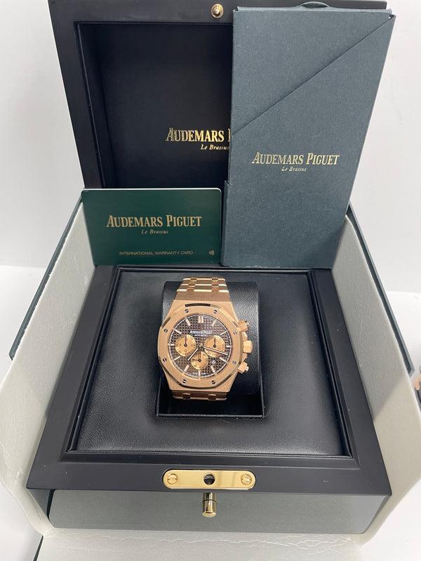 Audemars Piguet Gold-black edition watch for All – Watch Keep LA