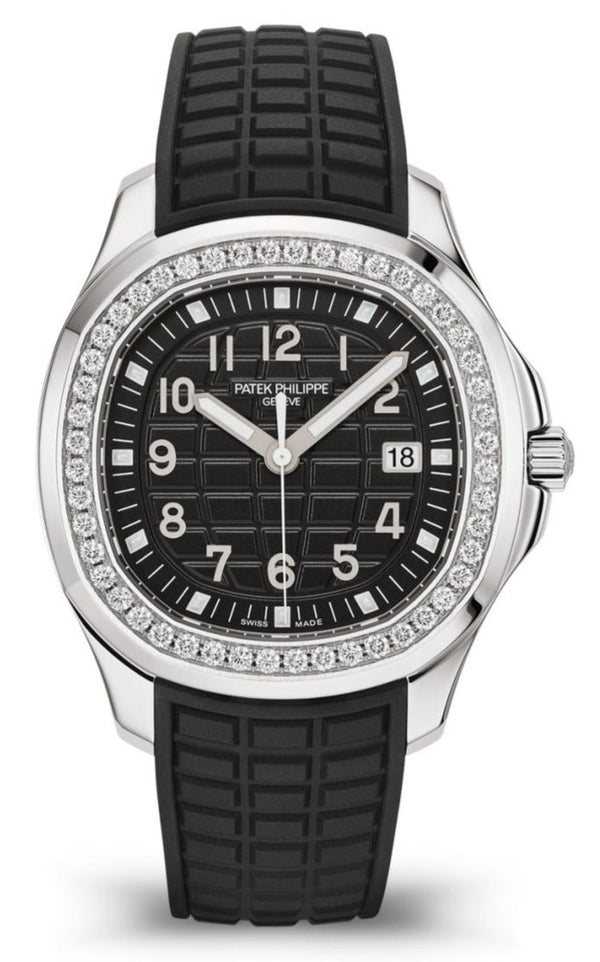 Patek Philippe Aquanaut Stainless Steel Black Embossed Dial Ref