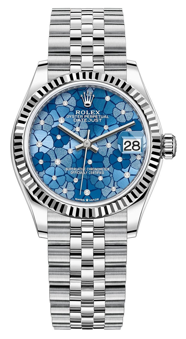 Rolex Datejust 31mm 2022 Model Oystersteel and White Gold Oyster B – WatchesOff5th