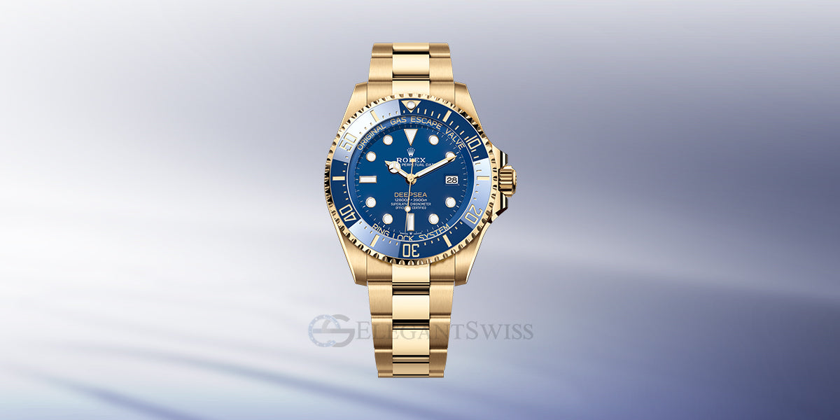 Rolex Deepsea in Yellow Gold and Cerachrom Bezel