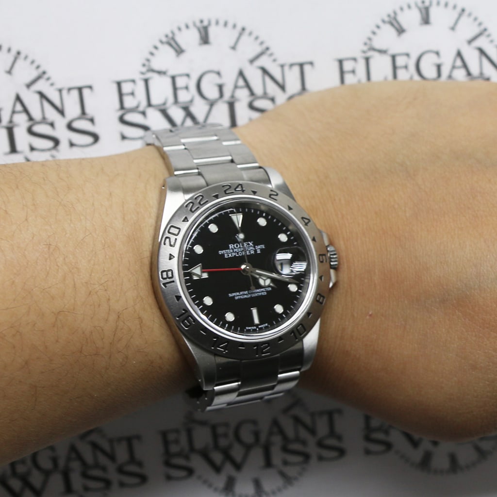 rolex explorer ii 40mm black