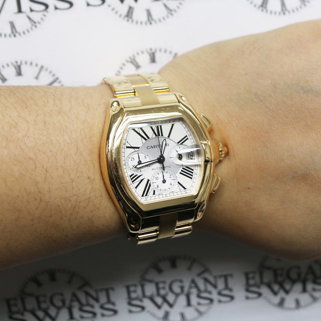 cartier roadster xl gold