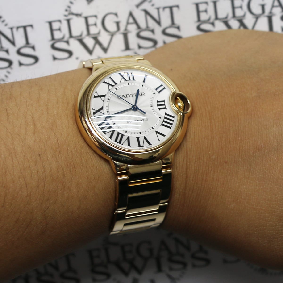 Cartier Ballon Bleu Midsize 36mm Yellow 