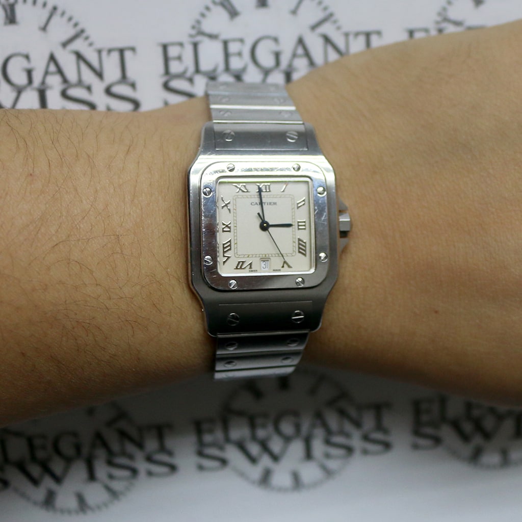 cartier santos galbee 29mm