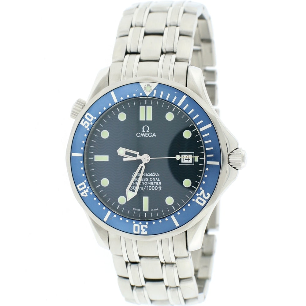 Omega Seamaster '007' Professional 41MM Blue Dial Stainless Steel Automatic Mens Watch 212.30.41.20.03.001
