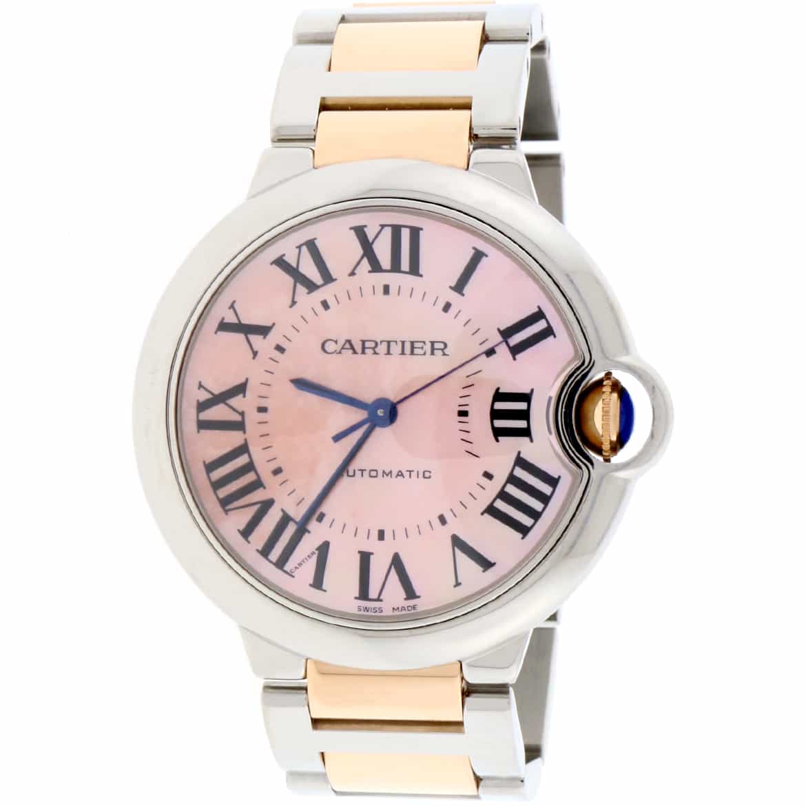 cartier ballon bleu 18k rose gold