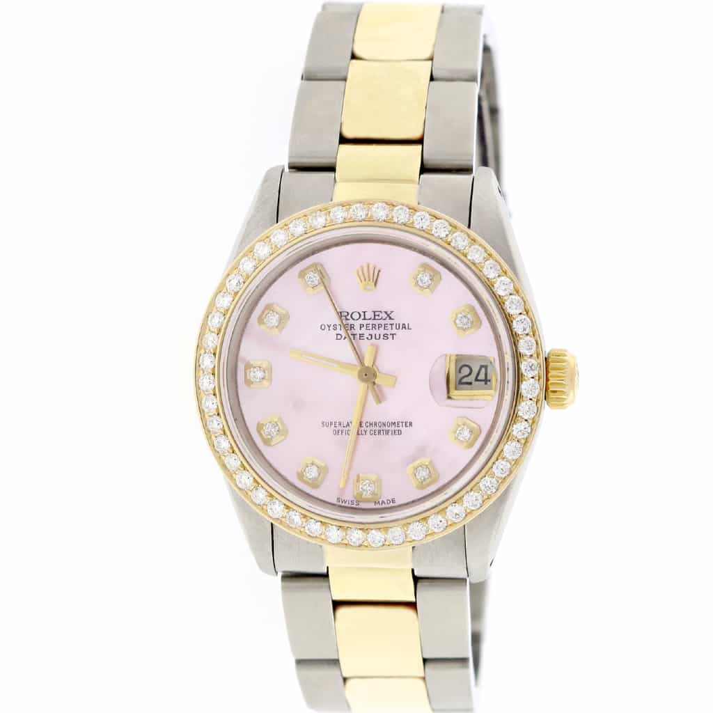 rolex 2 tone women's watch