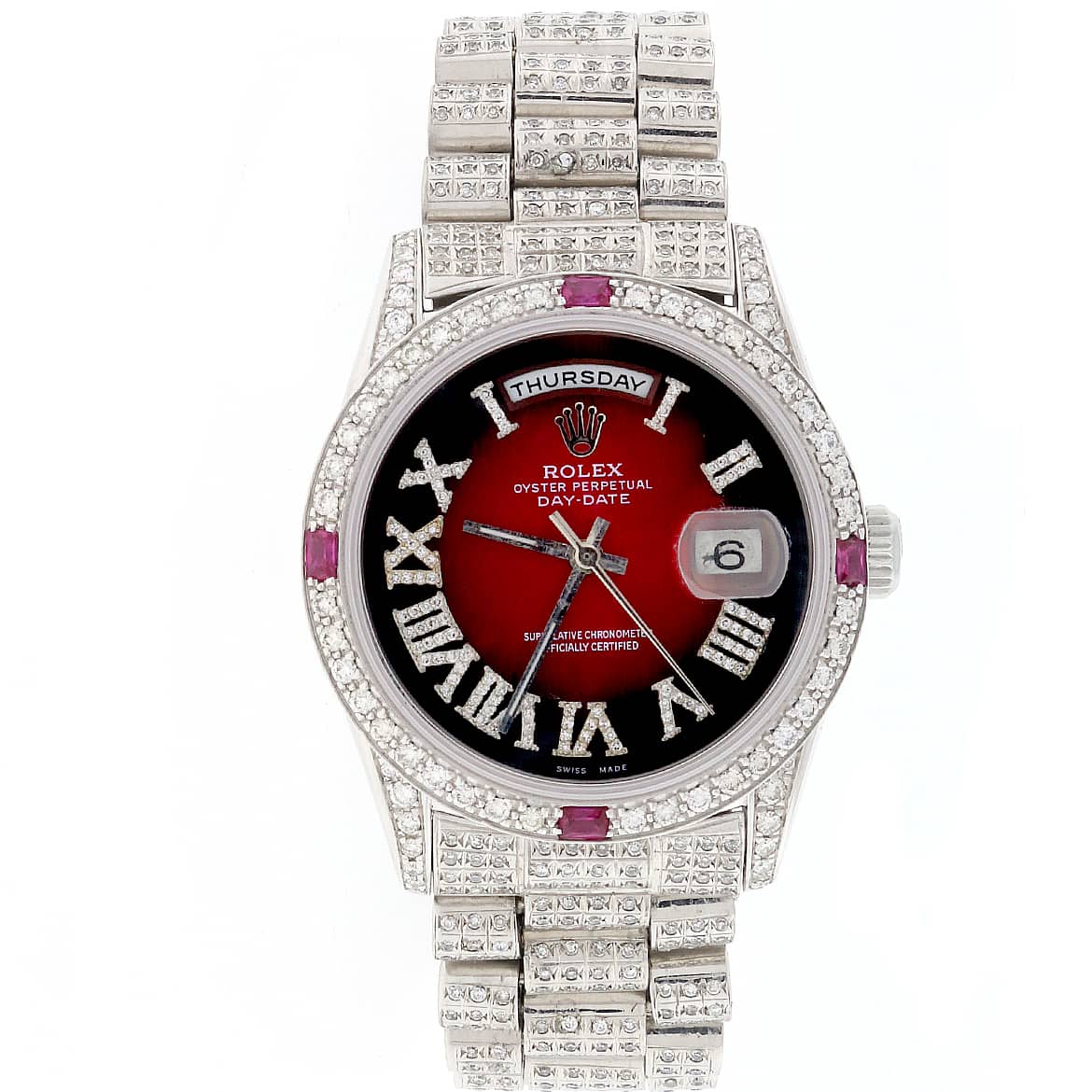 red diamond rolex