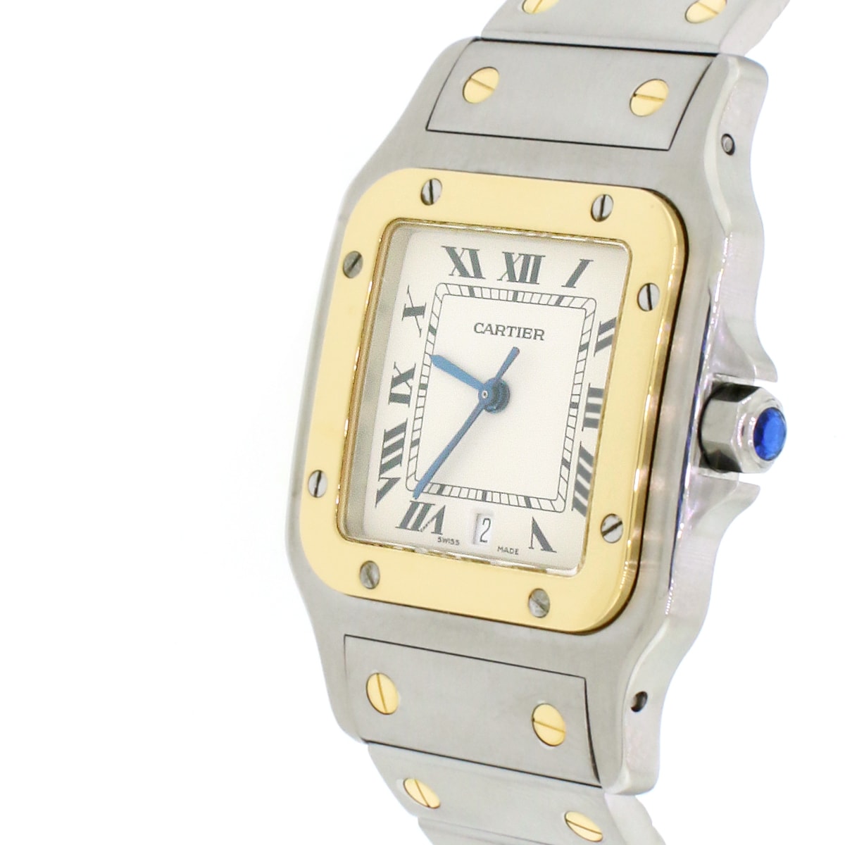 cartier santos de cartier galbée watch