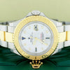 Rolex Yacht-Master 2-Tone 18K Yellow Gold/Stainless Steel White MOP Dial 40MM Automatic Oyster Mens Watch 16623
