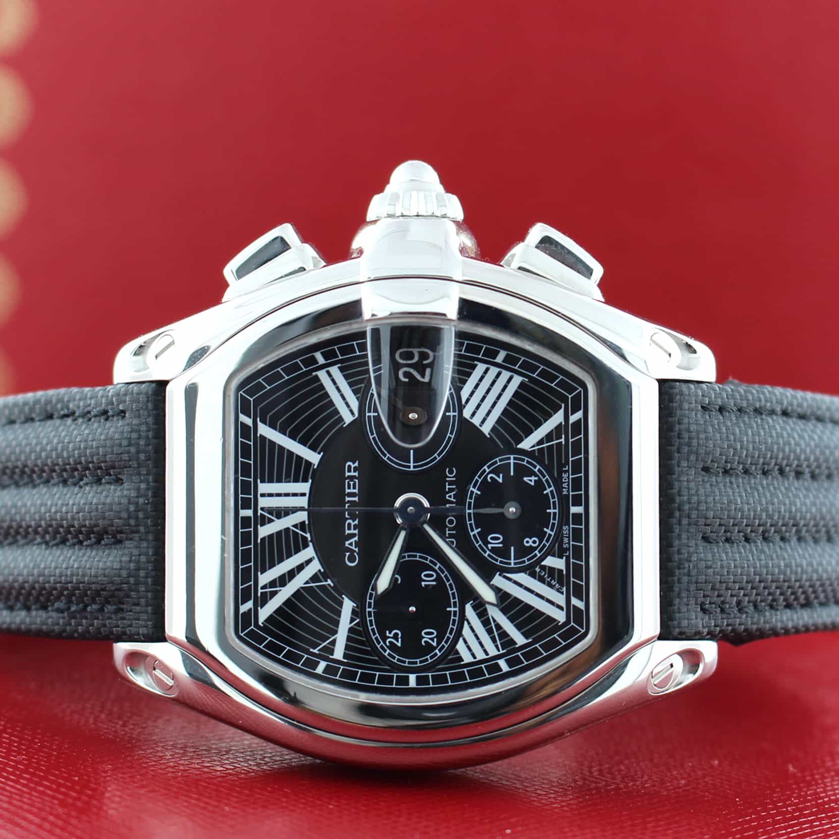 cartier roadster extra large chronograph