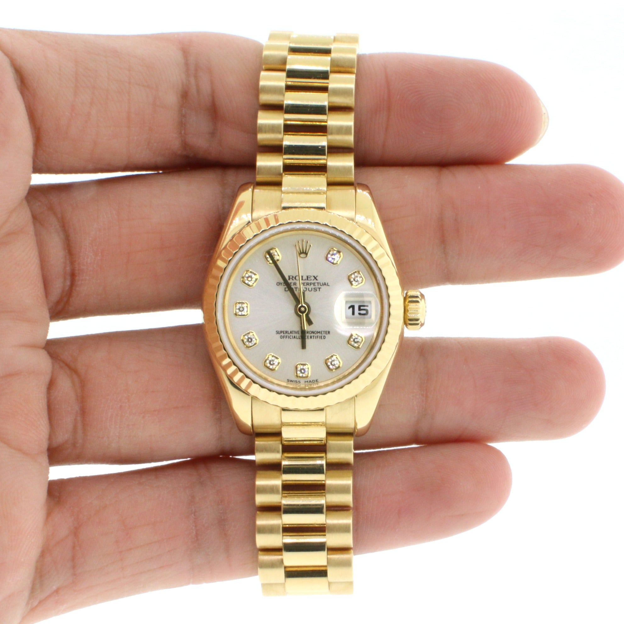 womens presidential rolex price