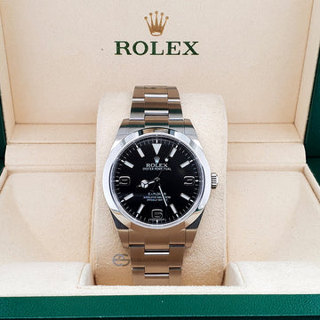 Rolex Oyster Perpetual 39 MM 124300 Black Dial