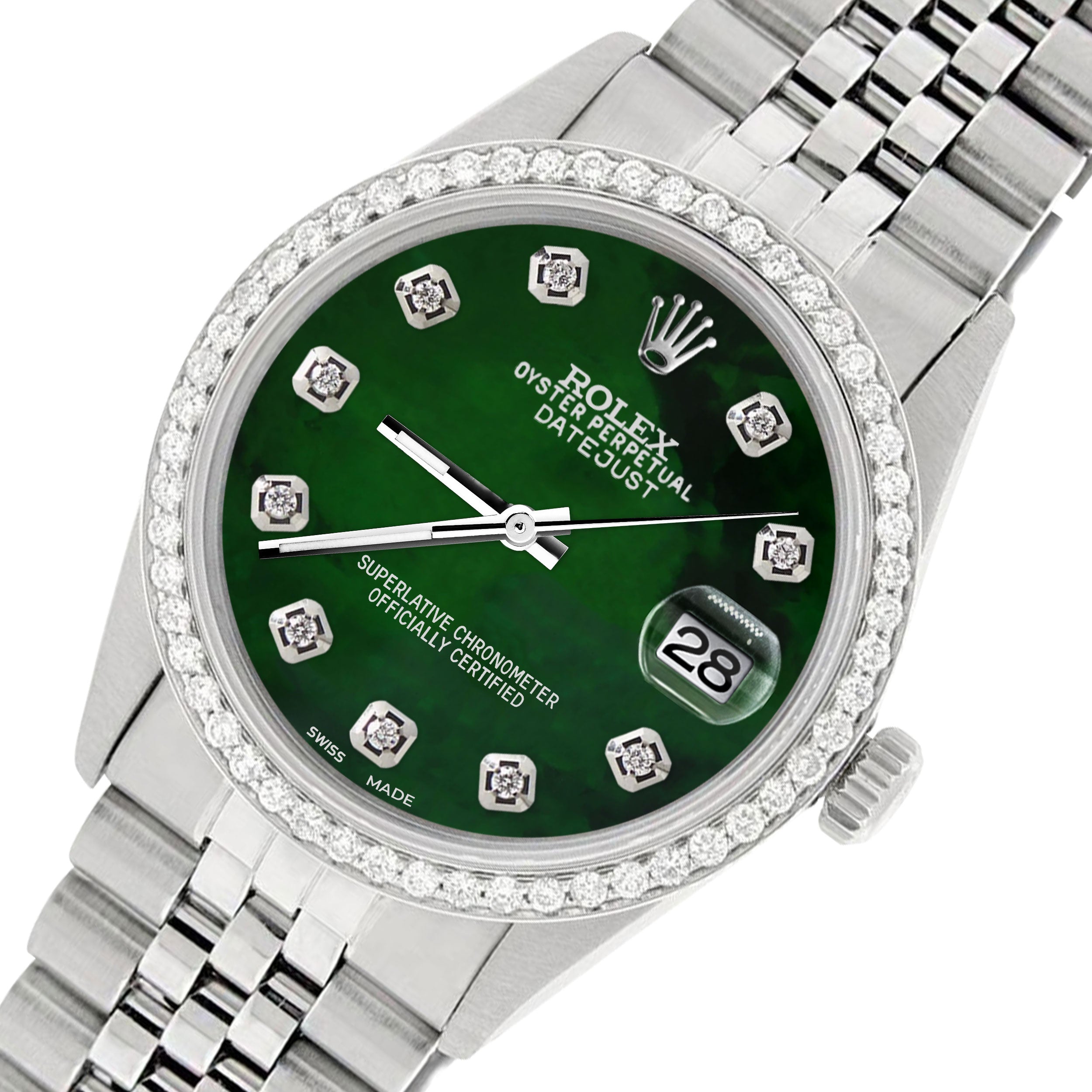 Rolex Datejust Steel 36mm Jubilee Watch 