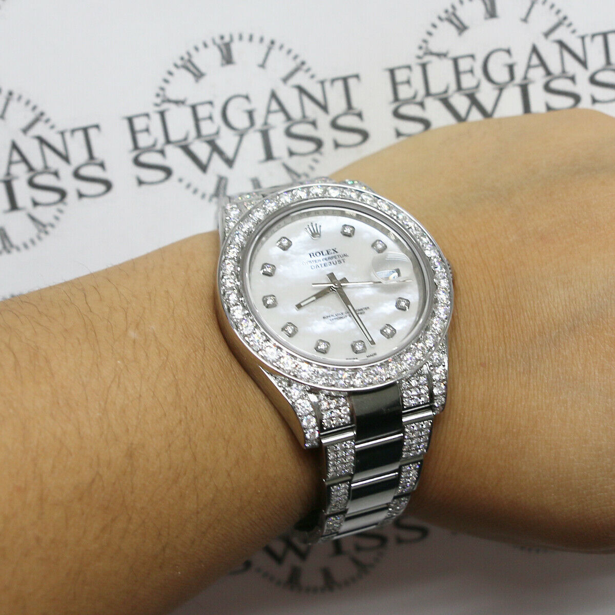 41mm diamond bezel