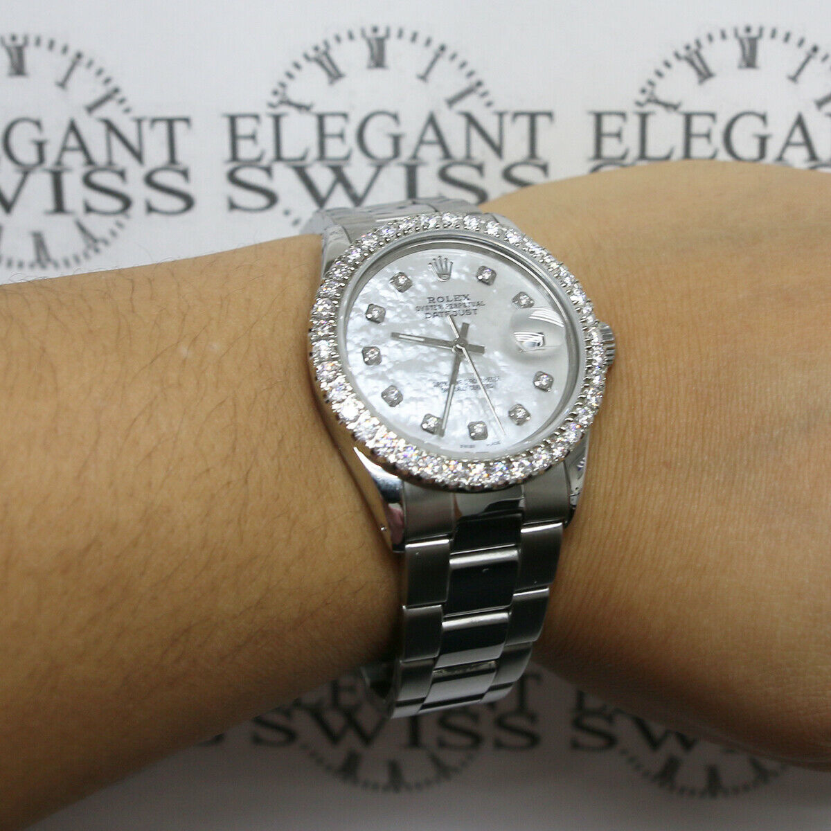 rolex mop datejust