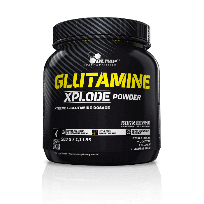 Glutamina | Olimp Sport Nutrition | Glutamine Xplode powder orange | 500g (50 portii)