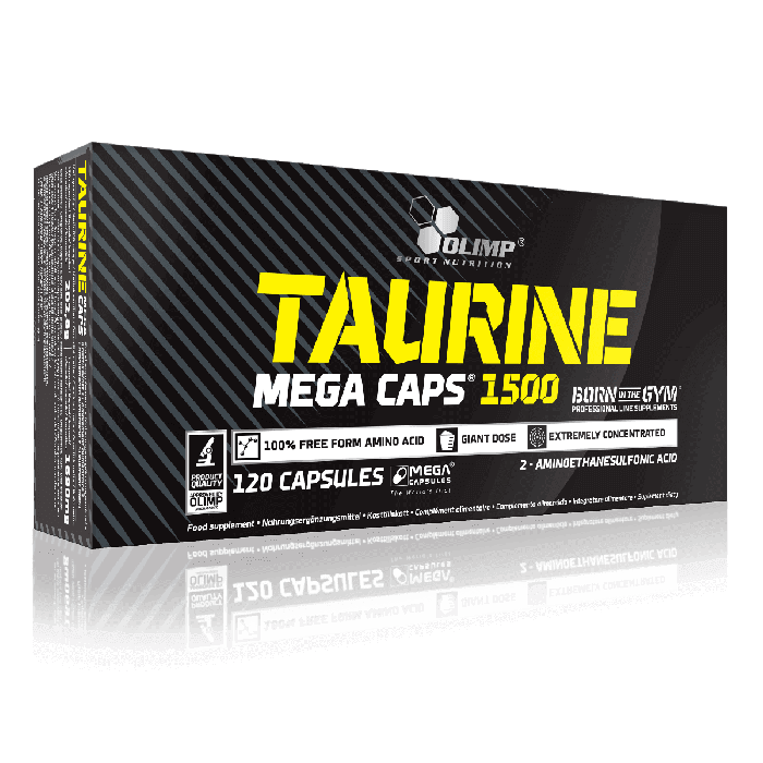Taurina | Olimp Sport Nutrition | Taurine Mega Caps | 120 caps (120 portii)