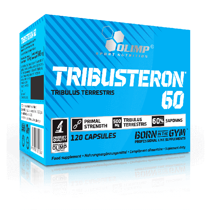 Tribulus Terrestris | Olimp Sport Nutrition | Tribusteron 60 | 120 capsule (120 portii)