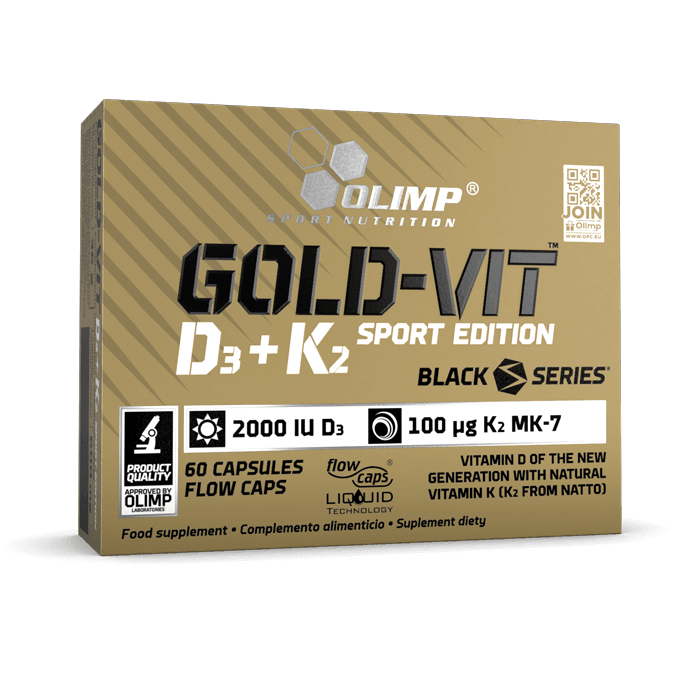 Vitamina D3 | Olimp Sport Nutrition | Gold-Vit D3 + K2 | 60 capsule (60 de portii)