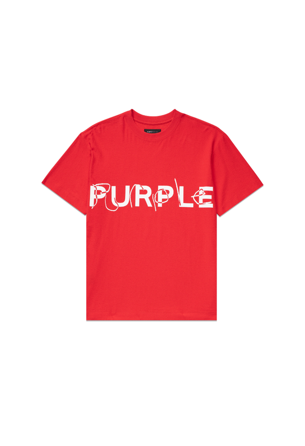 Purple brand (red textured jersey ss t-shirt) – Vip Clothing Stores