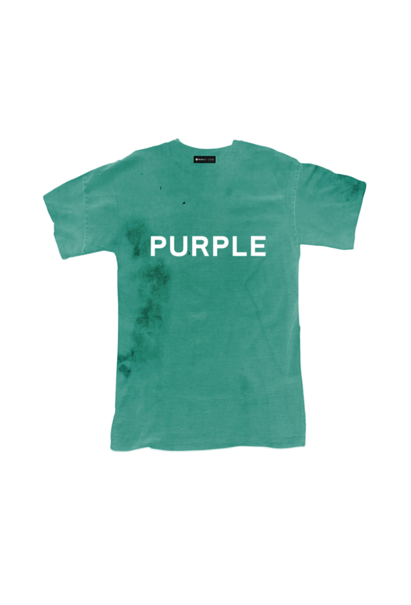 Shop Purple Brand Special Buy Textured Jersey Faces Inside Out Tee
