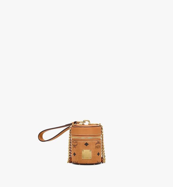 MCM Cognac Mini Speedy With Original Sling. - Canon E-Bags Prime