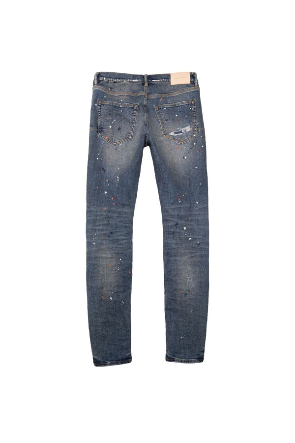 Purple Brand Indigo Oil Repair Jeans