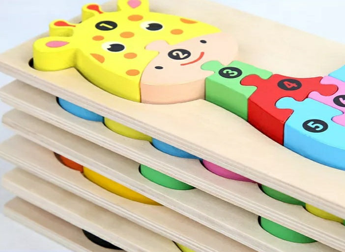 Quebra Cabeça Números Caracol - PiliPili Loja Online de Brinquedos  Educativos