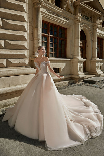 Amelia - Off-the-shoulder Ball Gown