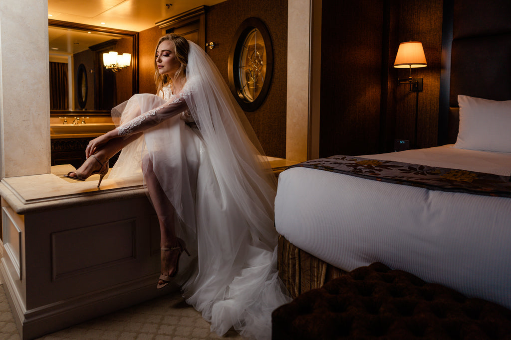 Wedgewood Hotel Wedding Maxima Bridal Dress