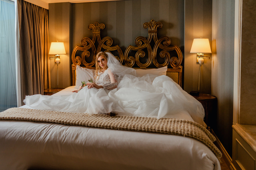 Wedgewood Hotel Wedding Maxima Bridal Dress