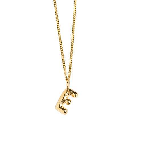 Golden Colour Love Pendant Chain for Girlfriend by FashionCrab® 