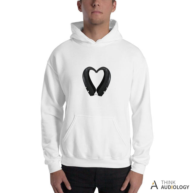 love heart hoodie