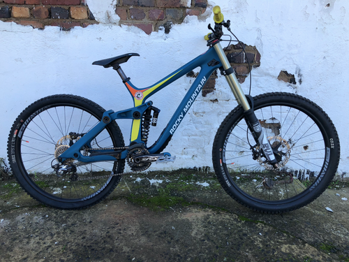 second hand dual suspension mountain bike