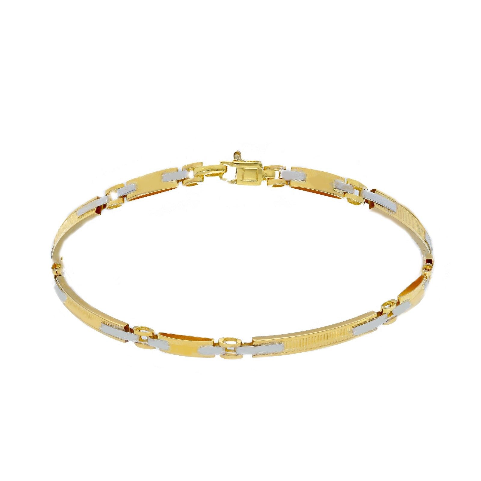 Bracciale Barakà da uomo in acciaio 316L e oro rosa BR293221ROCN210002