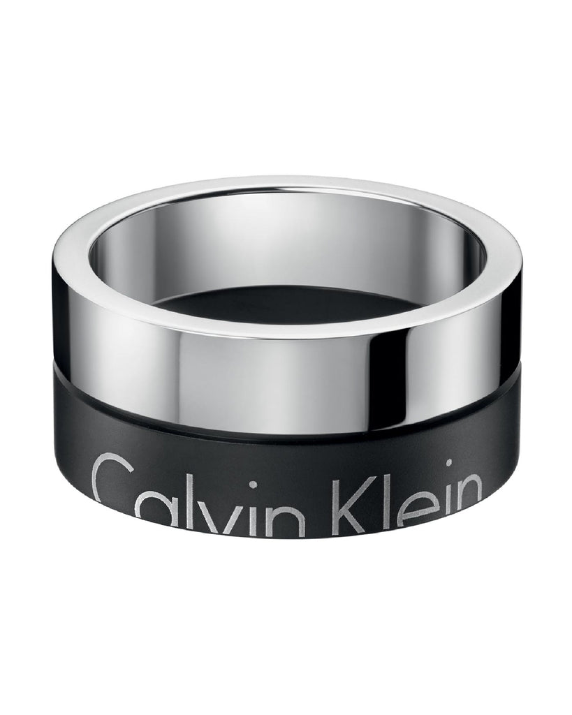 Anello Calvin Klein da uomo in acciaio 316L KJ5RBR2101