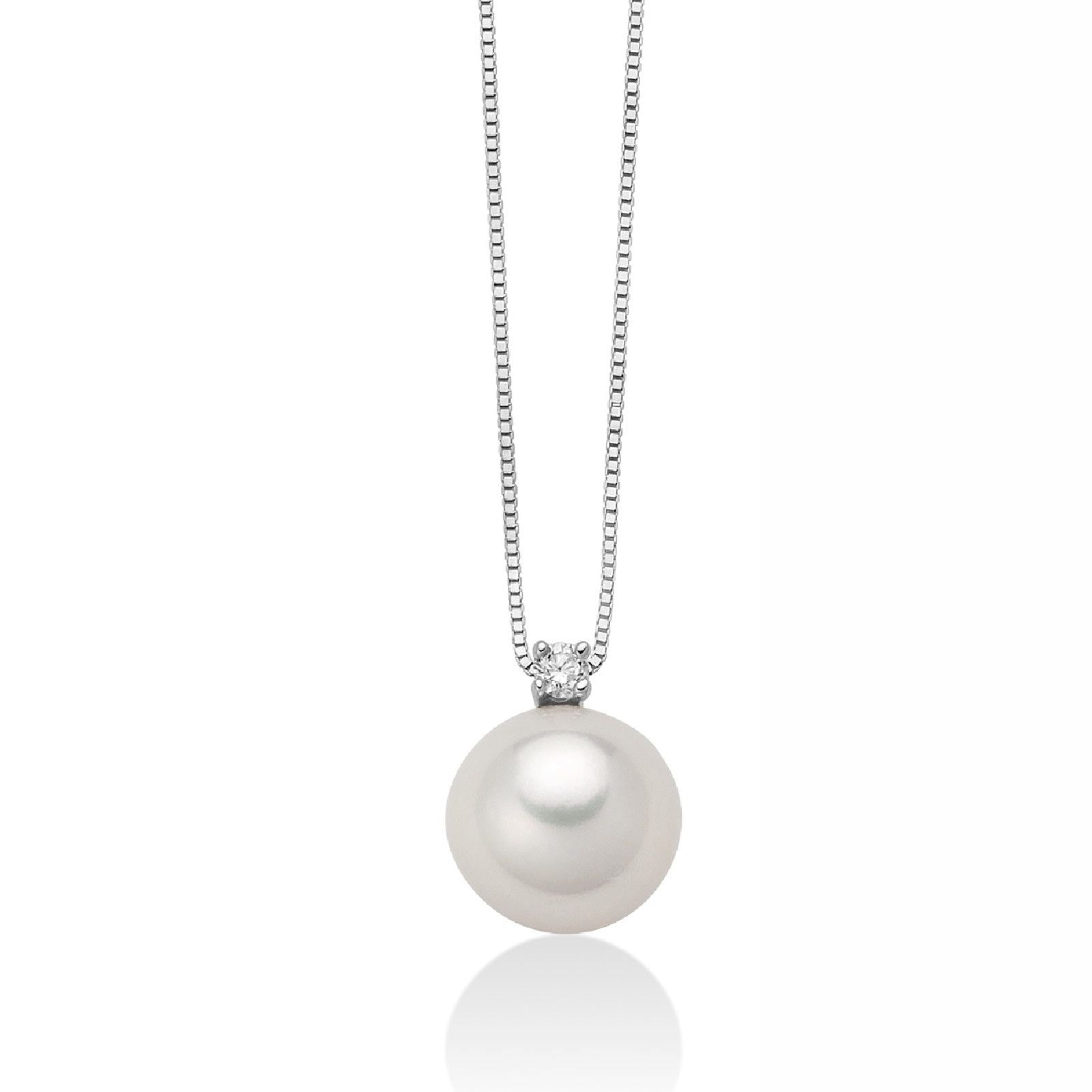 Collana Donna Perle Miluna in Oro Bianco PCL5973X