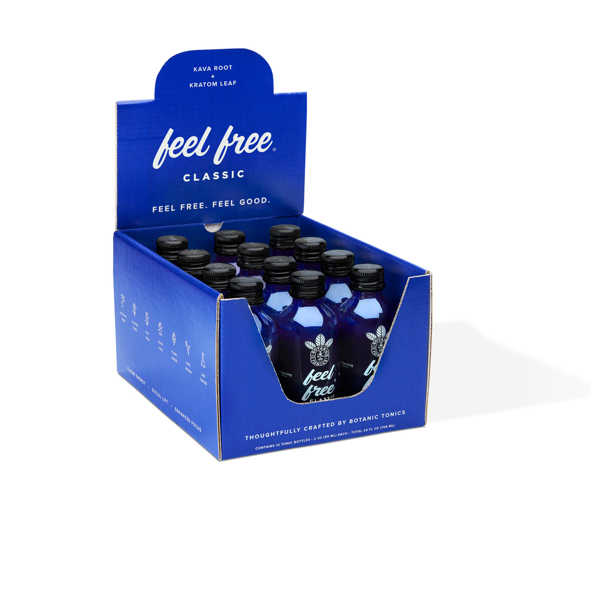 feel free classic wellness tonic - multiple bottles in a box