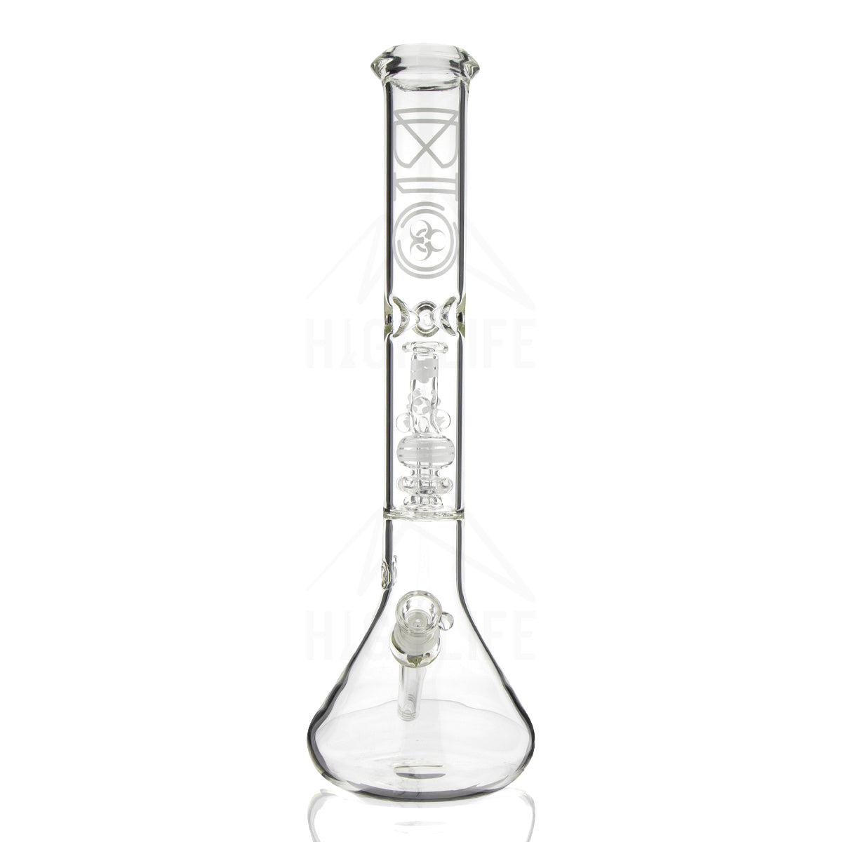 XL Disco – 18 Thick Glass Percolator Bong