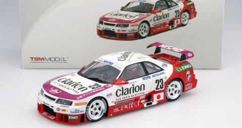 TSM 1/18 Nissan Nismo 1995 R33 GT-R #23 Clarion Le Mans. Discontinued! Very  Rare!