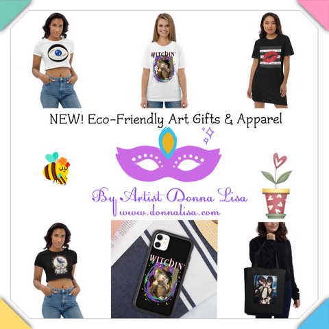 ad for tshirts, tote bag and iphone case