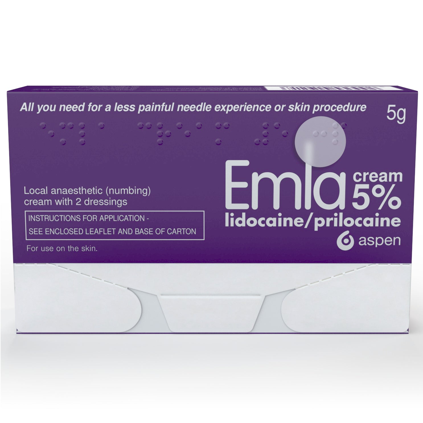 Emla numbing cream 5 with dressings LloydsPharmacy