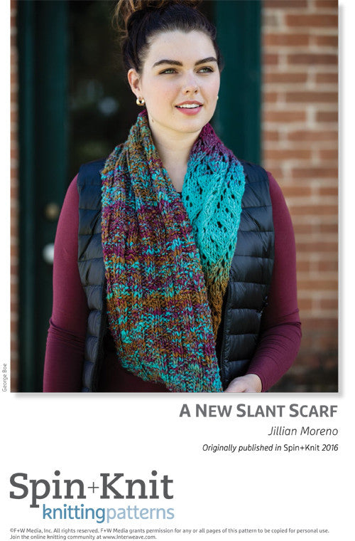 Weftovers Scarf - PDF Weaving Pattern – Miss Babs
