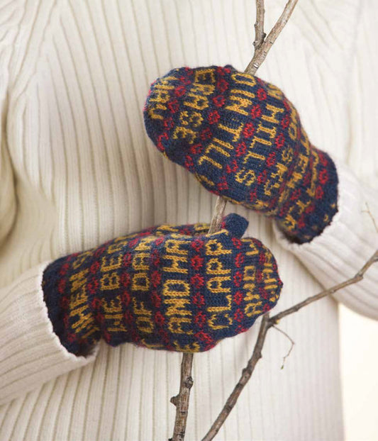 Discover Buff Knitting: Heart in Hand Buff Mittens for a Child