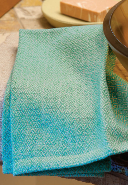Bitmap Tea Towels - Waves & Drops Black — Design Warehouse