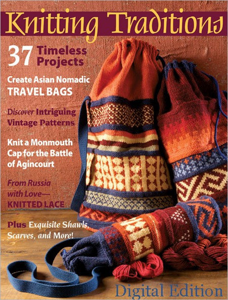 Knitting Around the World used book by Threads Magazine: 9781561580262