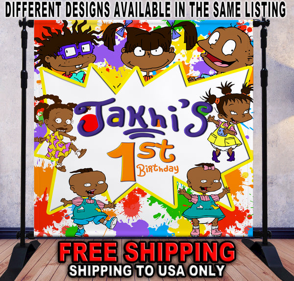 African american Rugrats Clip Art Bundle-Rugrats-Party Supplies-Rugrats ...