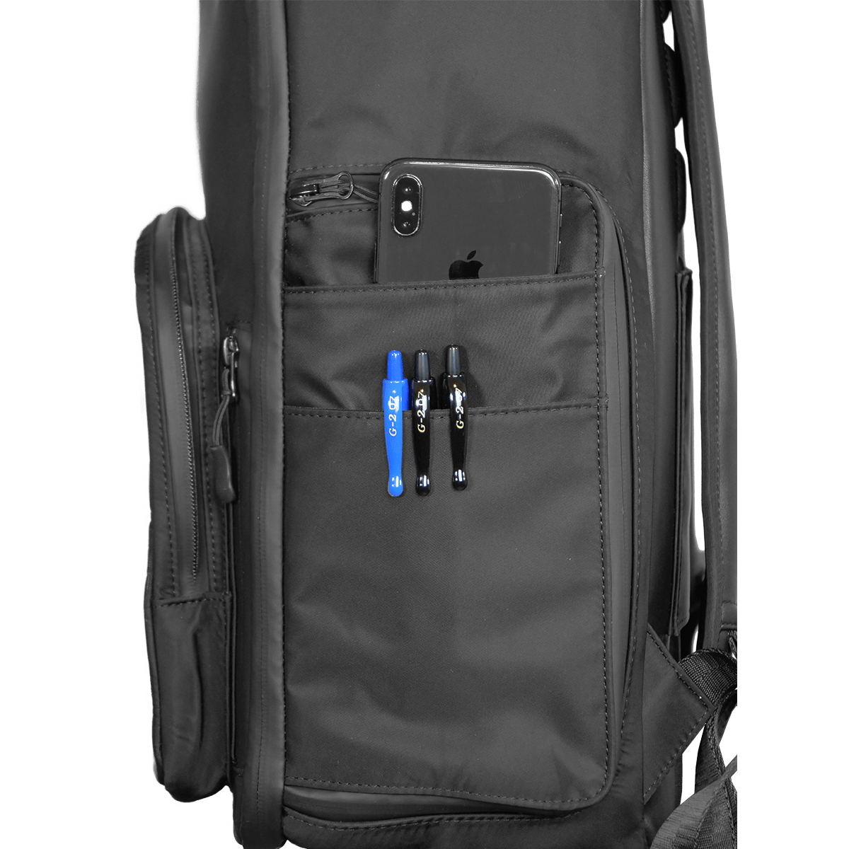 nurse backpack with pens 